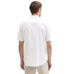 Camisas manga corta Tom tailor Cotton Linen Shirt