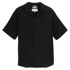 Camisas manga corta Tom tailor Relaxed Viscose Linen Shirt