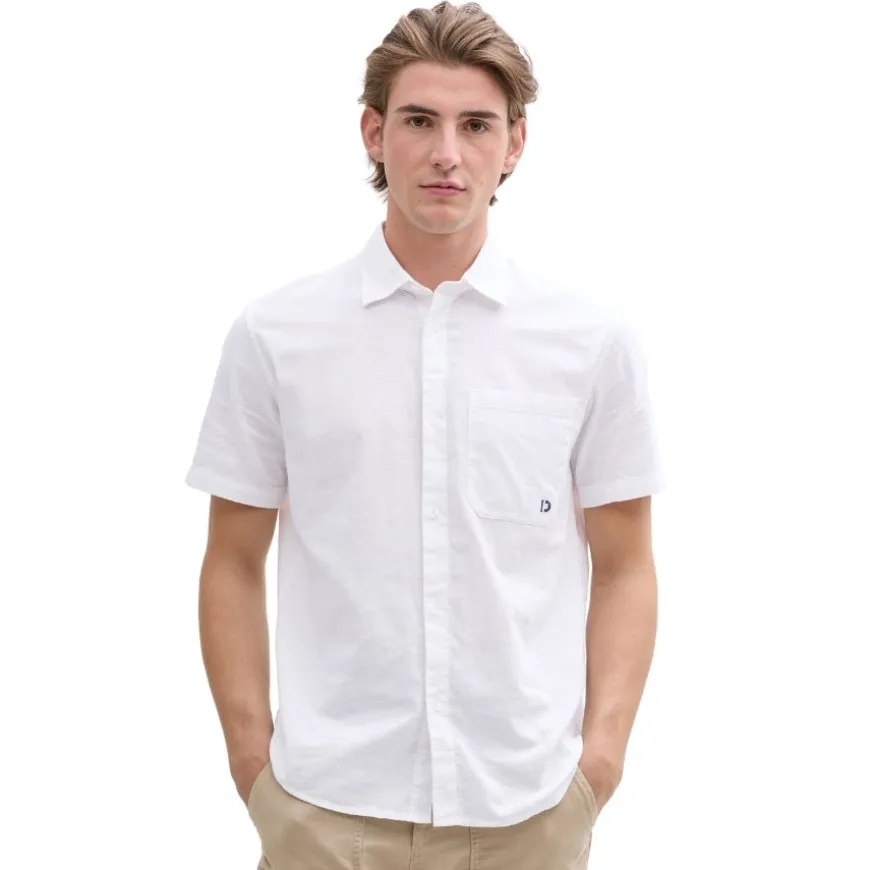 Camisas manga corta Tom tailor Relaxed Slubyarn Shirt
