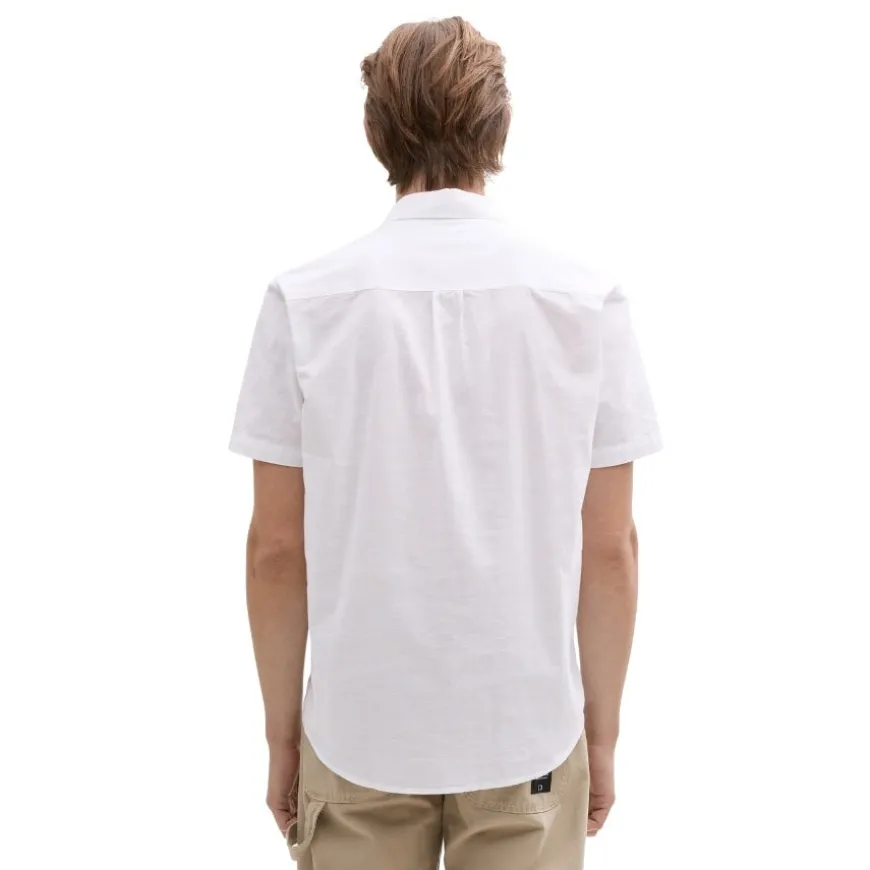 Camisas manga corta Tom tailor Relaxed Slubyarn Shirt