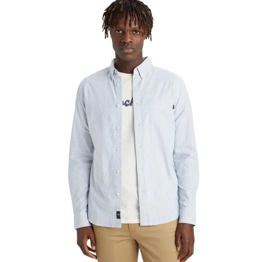 Camisas manga larga Dockers Oxford 2.0 Bengal Stripe Stret