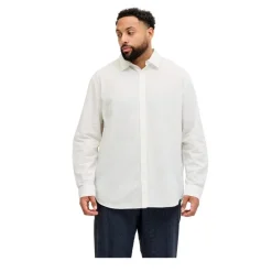 Camisas manga larga Jack & jones plus Jjebreeze Linen Blend Shirt L S Sn Pls