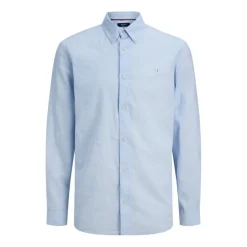 Camisas manga larga Jack & jones Jprblusummer Linen Bl Shield Ls Shirt Ln