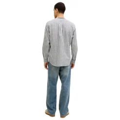 Camisas manga larga Jack & jones Jjesummer Linen Blend Band Shirt L S Sn