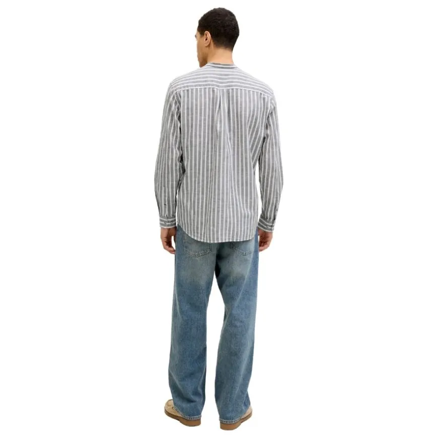 Camisas manga larga Jack & jones Jjesummer Linen Blend Band Shirt L S Sn