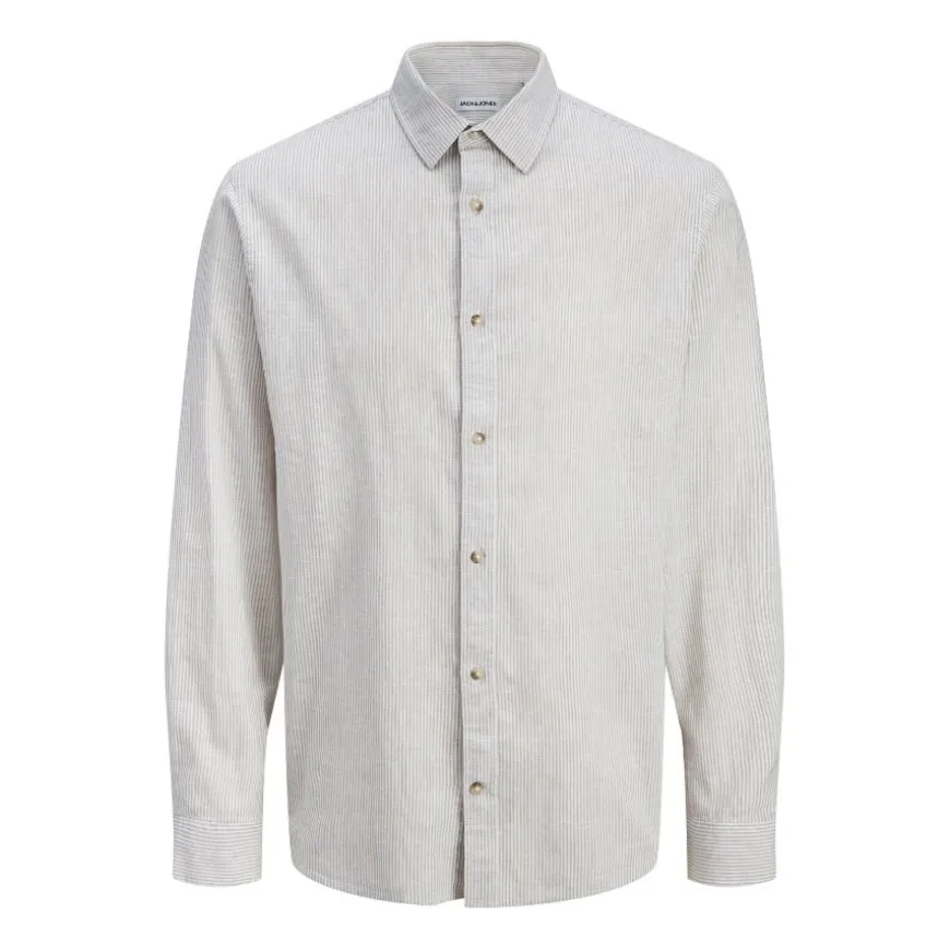Camisas manga larga Jack & jones Jjesummer Linen Blend Shirt L S Sn