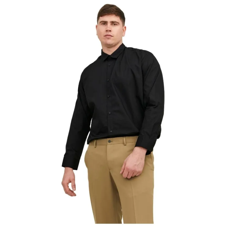 Camisas manga larga Jack & jones plus Jjjoe Shirt Ls Plain Noos Pls