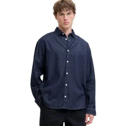 Camisas manga larga Jack & jones Jornorrebro Denim Shirt Ls Sn
