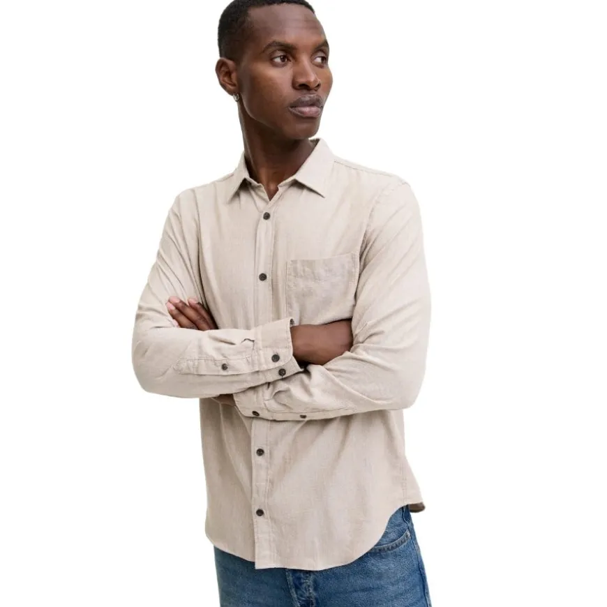 Camisas manga larga Jack & jones Jjeclassic Melange Shirt L S Noos