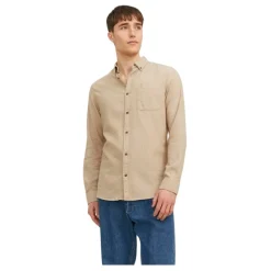 Camisas manga larga Jack & jones Jjeclassic Melange Shirt Ls Noos