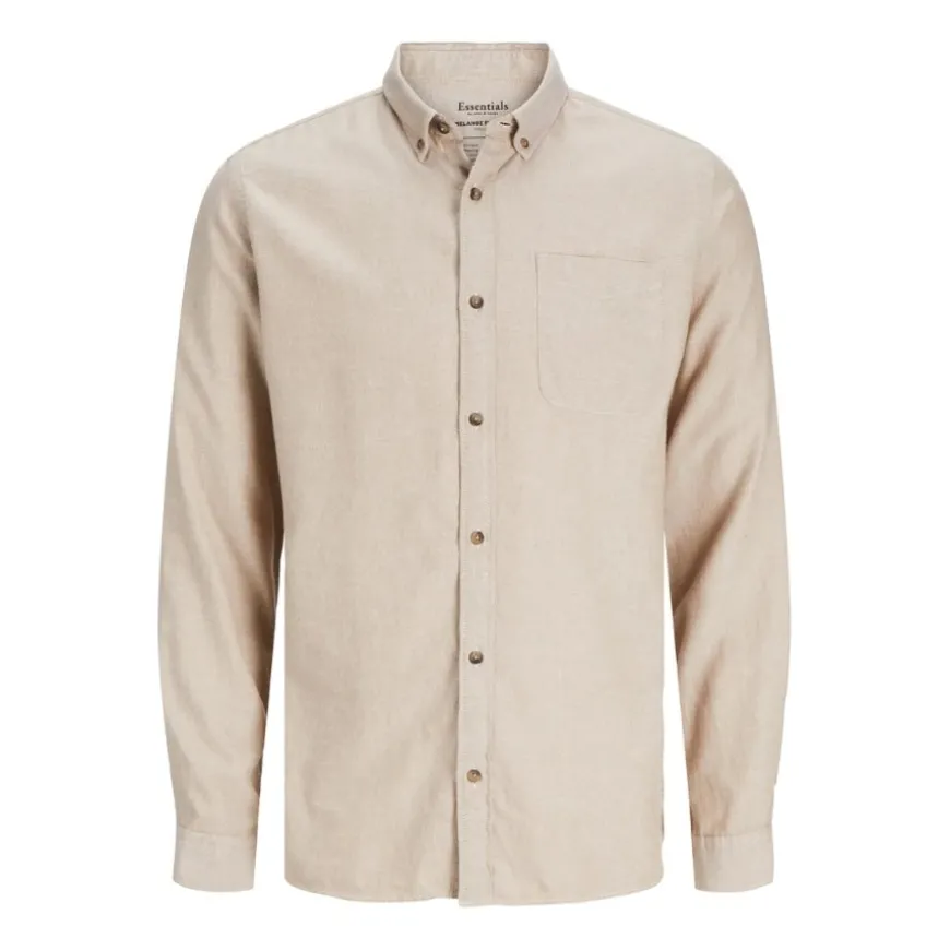 Camisas manga larga Jack & jones Jjeclassic Melange Shirt Ls Noos