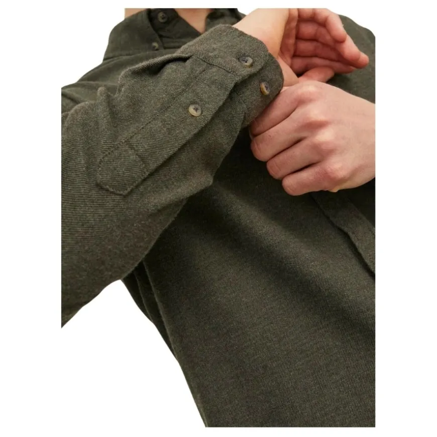 Camisas manga larga Jack & jones Jjeclassic Melange Shirt Ls Noos