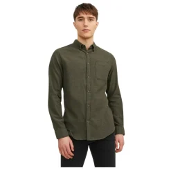 Camisas manga larga Jack & jones Jjeclassic Melange Shirt Ls Noos