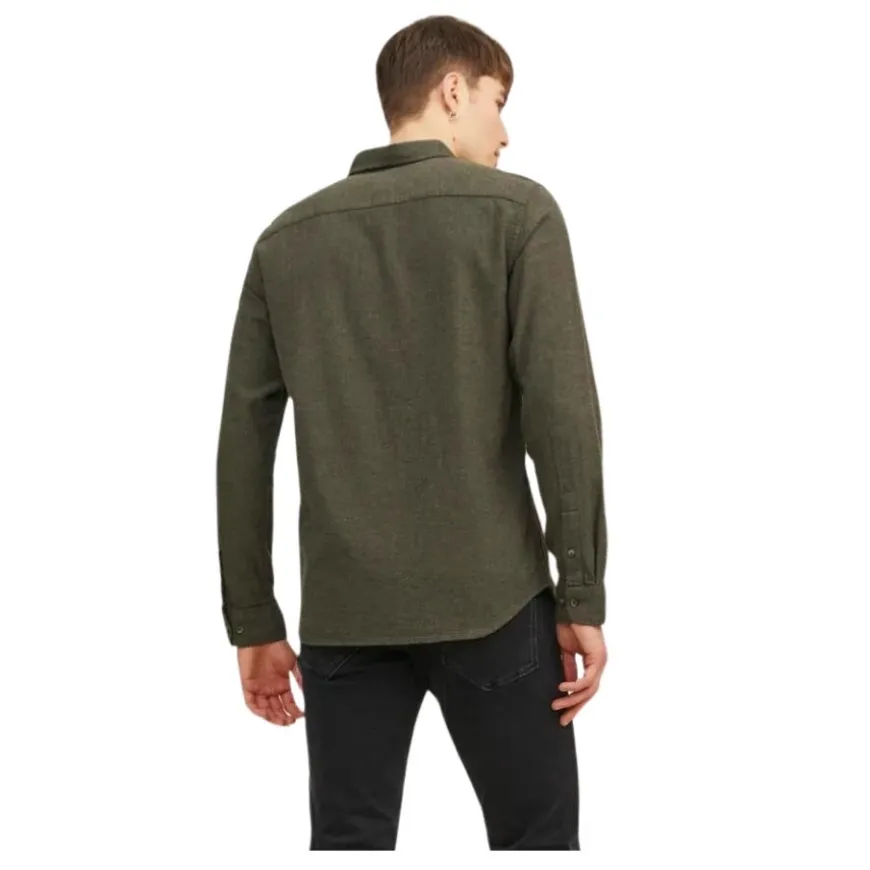 Camisas manga larga Jack & jones Jjeclassic Melange Shirt Ls Noos