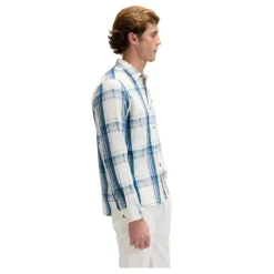 Camisas manga larga Lee LEESURE SHIRT DEEP SEA PLAID