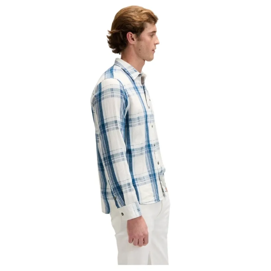 Camisas manga larga Lee LEESURE SHIRT DEEP SEA PLAID
