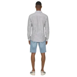 Camisas manga larga Only & sons Onscaiden Ls Stripe Linen Shirt 660 Noos