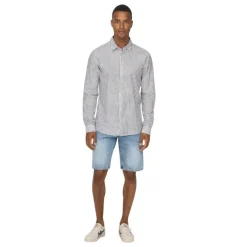 Camisas manga larga Only & sons Onscaiden Ls Stripe Linen Shirt 660 Noos