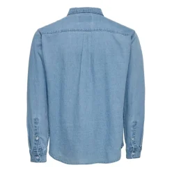 Camisas manga larga Only & sons Onsorson Regular Yfm Dnm Shirt Noos
