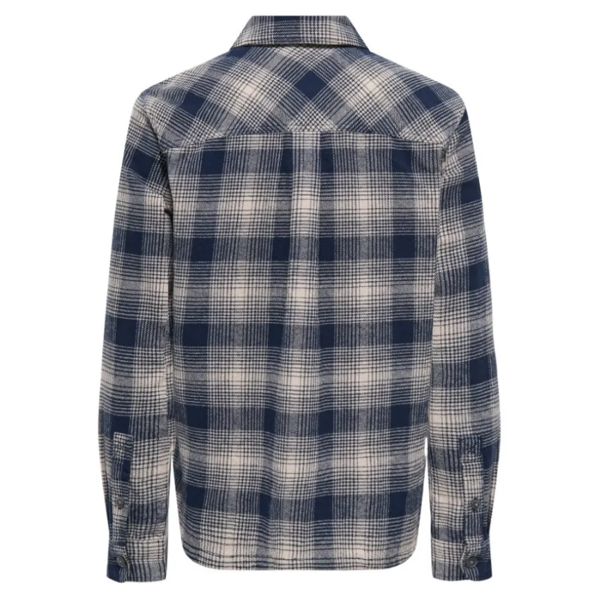 Camisas manga larga Only & sons Onscedric Life Check Overshirt Noos