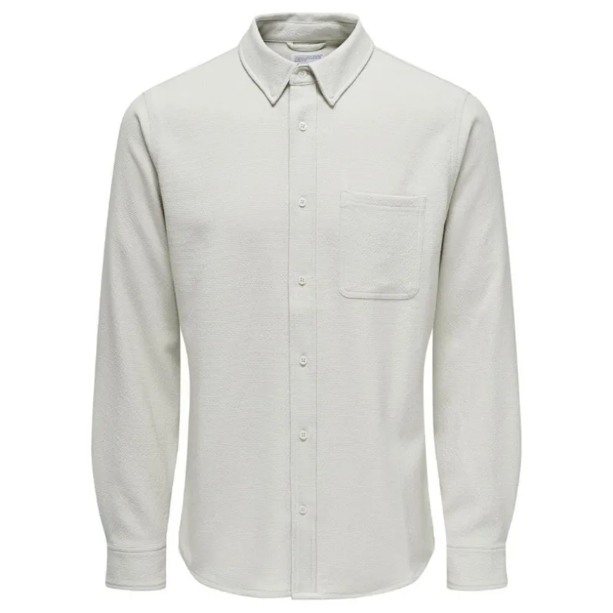 Camisas manga larga Only & sons Onsroad Slim Structure Stretch Ls Shirt