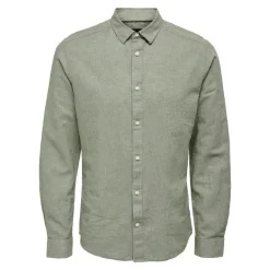 Camisas manga larga Only & sons Onscaiden Ls Solid Linen Shirt Noos