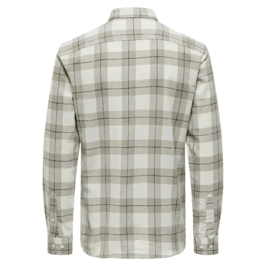 Camisas manga larga Only & sons Onsari Slim Check Shirt
