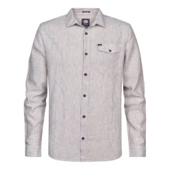 Camisas manga larga Petrol Men Shirt Long Sleeve Uni