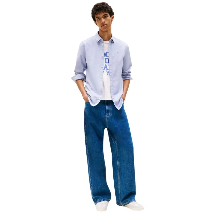 Camisas manga larga Tommy jeans Tjm Slim Stretch Oxford Shirt