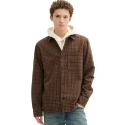 Camisas manga larga Tom tailor Checked Overshirt Shirts Blouses