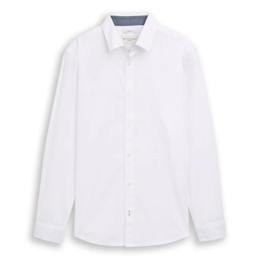 Camisas manga larga Tom tailor Stretch Poplin Shirt