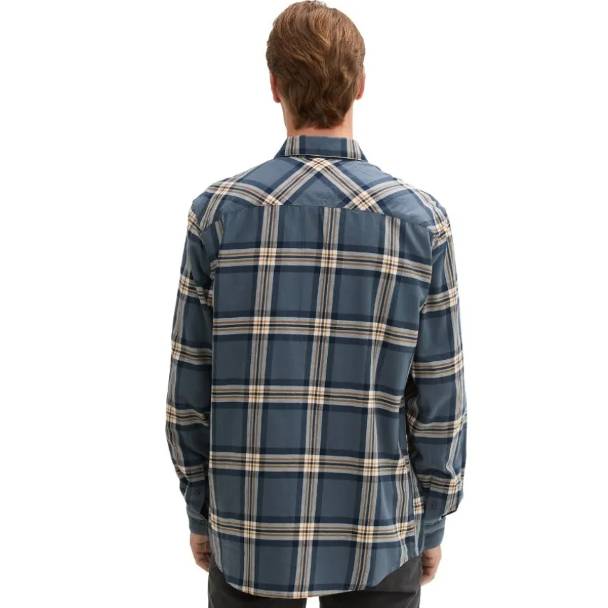 Camisas manga larga Tom tailor Checked Shirt Shirts Blouses