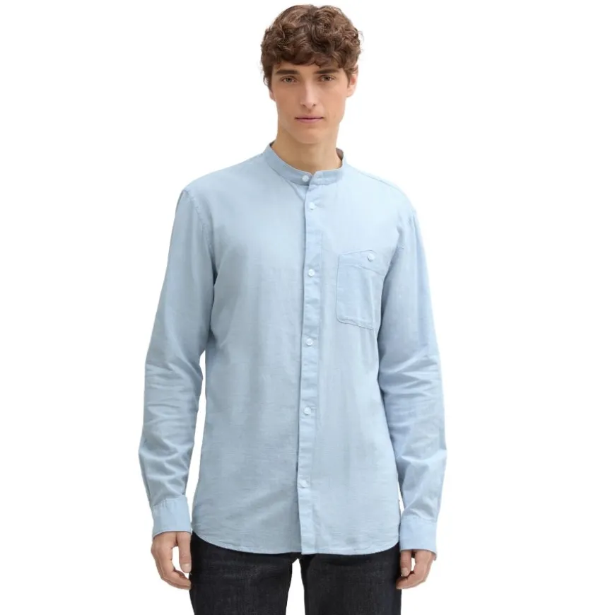 Camisas manga larga Tom tailor Fitted Slubyarn Shirt