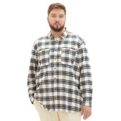 Camisas manga larga Tom tailor plus Plus Checked Shirt