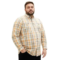 Camisas manga larga Tom tailor plus Checked Shirt