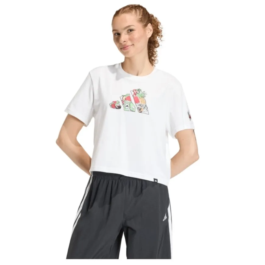 Camisetas manga corta Adidas W Food Cro