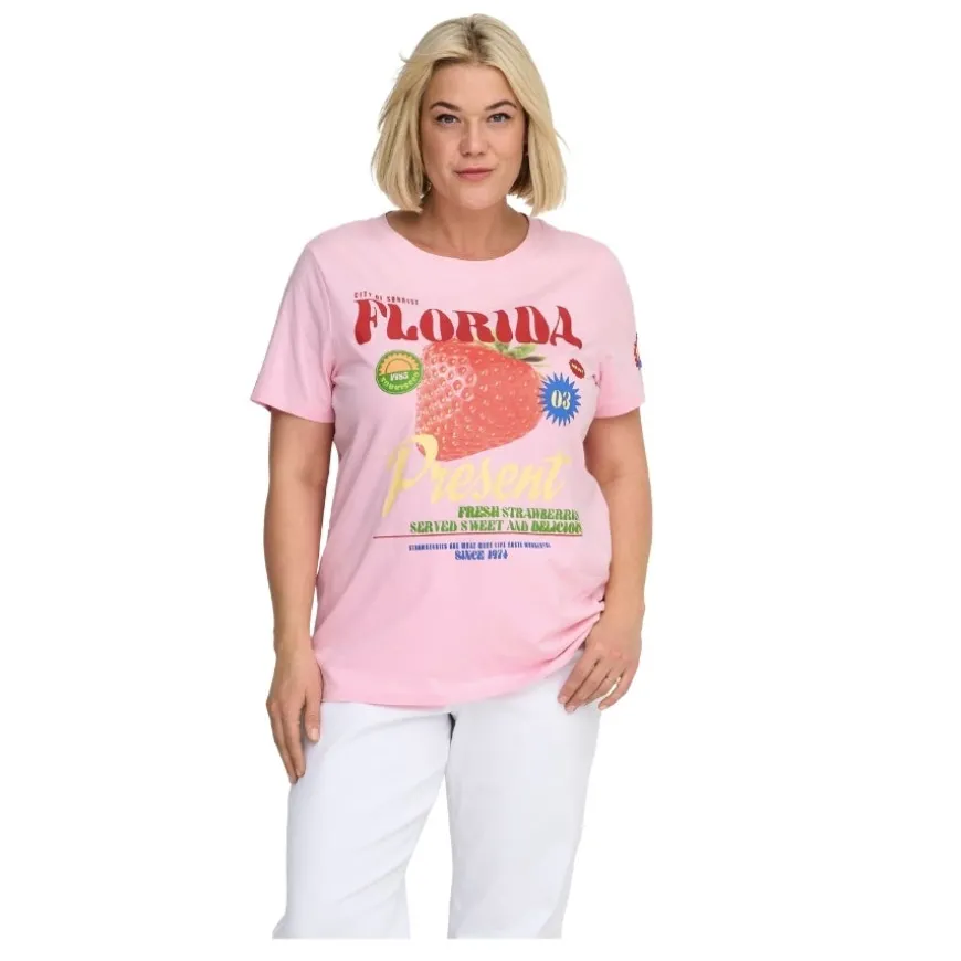 Camisetas manga corta Carmakoma Carbolette Life Reg S S Top Box Jrs