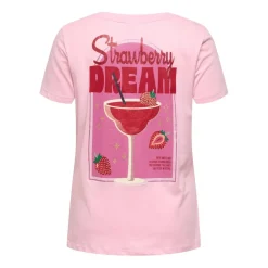 Camisetas manga corta Carmakoma Caraddison Life S S O-Neck Reg Tee Jrs