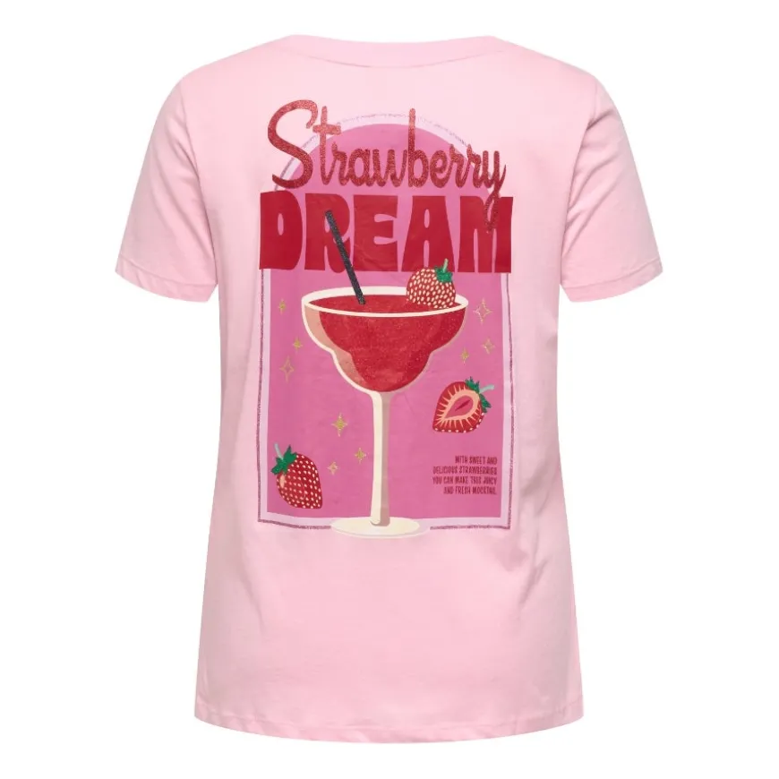 Camisetas manga corta Carmakoma Caraddison Life S S O-Neck Reg Tee Jrs