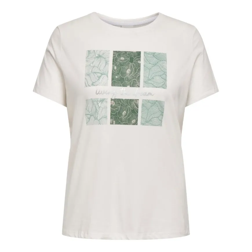 Camisetas manga corta Carmakoma Carcruz Life Ss O-Neck Reg Tee Jrs