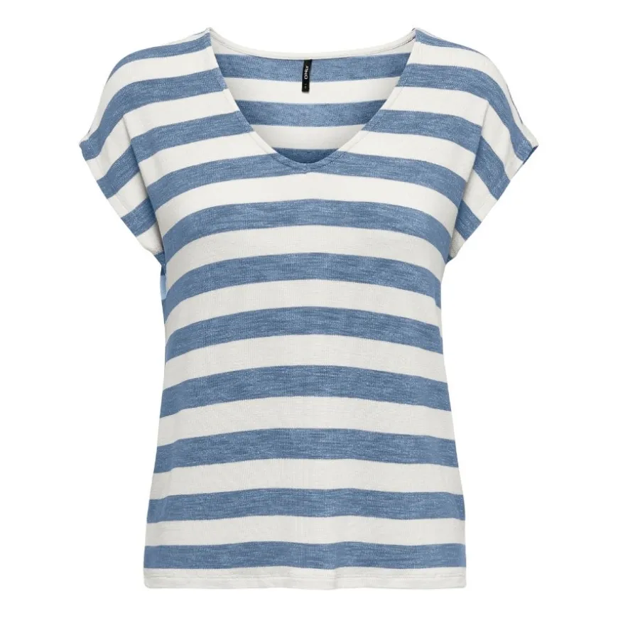 Camisetas manga corta Carmakoma Carlira Life S S V-Neck Top Jrs Noos