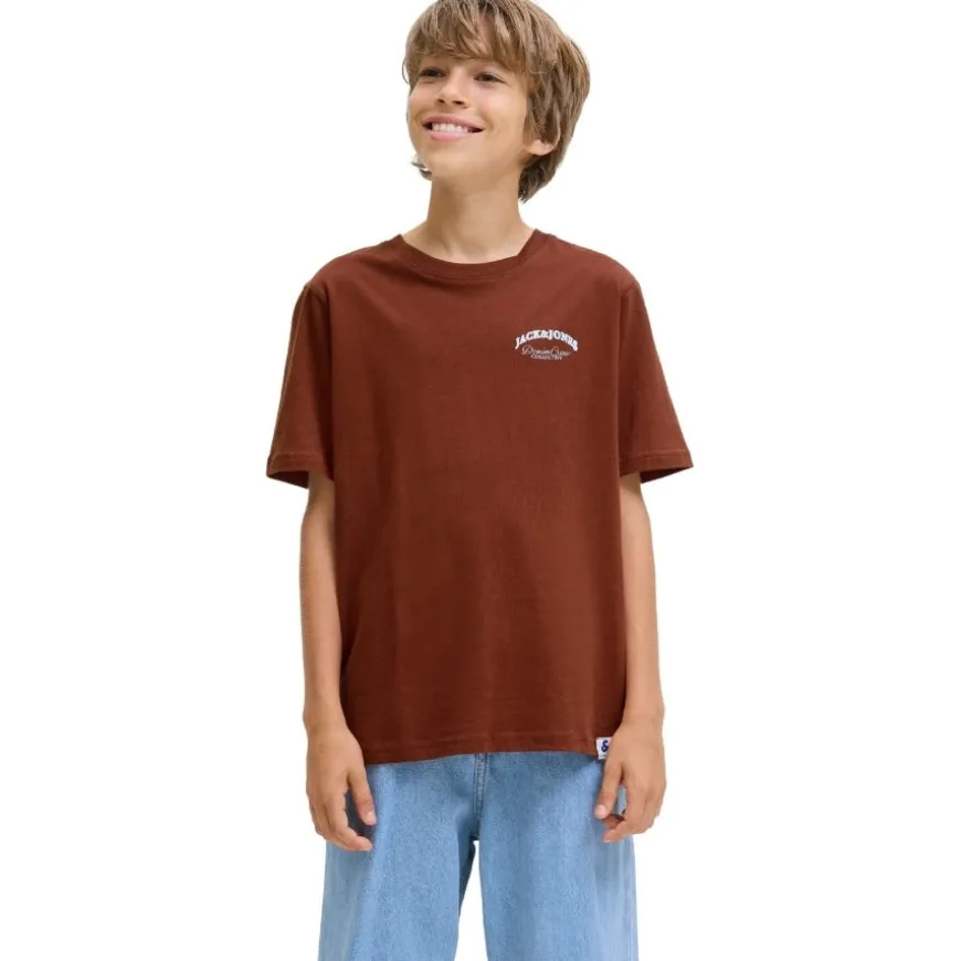 Camisetas manga corta Jack & jones Jjebrandes Backp Relaxed Tee Ss Sn Jnr