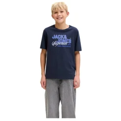 Camisetas manga corta Jack & jones Jjelogo Tee Ss O-Neck 2 Col Ss26 Sn Jnr