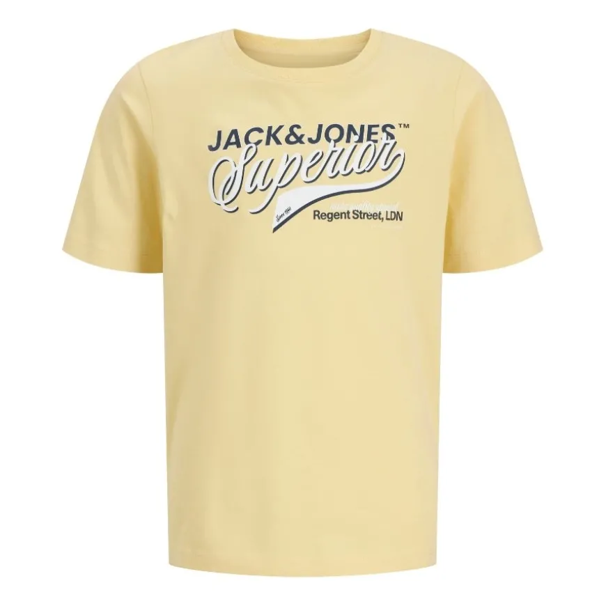 Camisetas manga corta Jack & jones Jjelogo Tee Ss O-Neck 2 Col Ss26 Sn Jnr