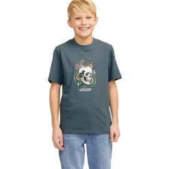 Camisetas manga corta Jack & jones Joranatomy Skull Tee Ss Crew Neck Sn Jnr