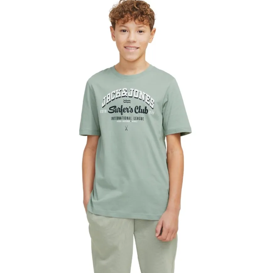 Camisetas manga corta Jack & jones N.U. Jjelogo Tee Ss Oneck 2Col 24 25 Noos Jnr