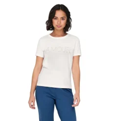 Camisetas manga corta Jdy Jdymichigan Life S S Print Top Jrs