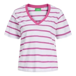 Camisetas manga corta Jjxx Jxannie Reg Vneck Stripe Ss Tee Jrs Sn