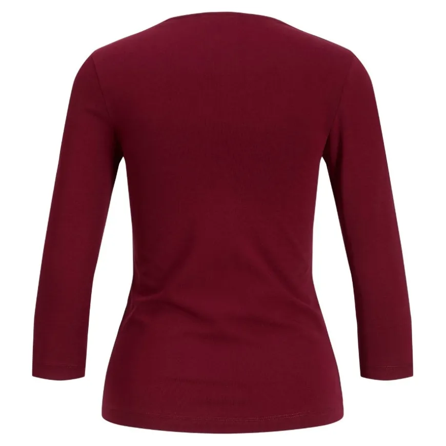 Camisetas manga corta Jjxx Jxgigi Str 3 4 Open Top Jrs