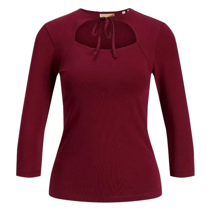 Camisetas manga corta Jjxx Jxgigi Str 3 4 Open Top Jrs